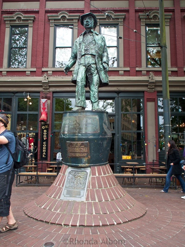 John "Gassy Jack" Deighton" is the namesake for Gastown in Vancouver