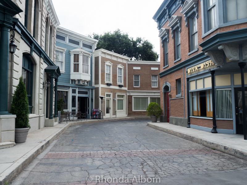Warner Bros Studio Tour Review Adds Magic and Shatters Illusions 5 Example of a set using forced perspective on Warner Bros Studio Tour
