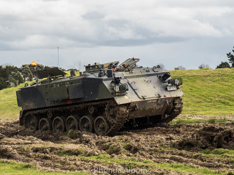 MOTAT Auckland: Why Kids and Adults Love this Hands-On Museum 16 Visitors can ride inside this military vehicle at the MOTAT Live Day in Auckland New Zealand