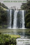This is one of many incredible New Zealand North Island Waterfalls in the winter