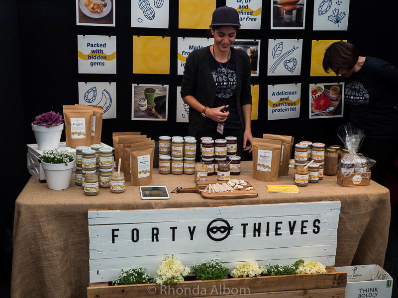 Forty Thieves Nut Butters at The Chocolate and Coffee Show in Auckland New Zealand