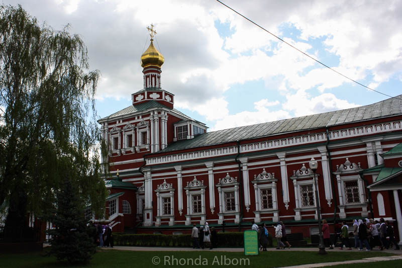 Refectory at Novodevichy Convent in Moscow Russia
