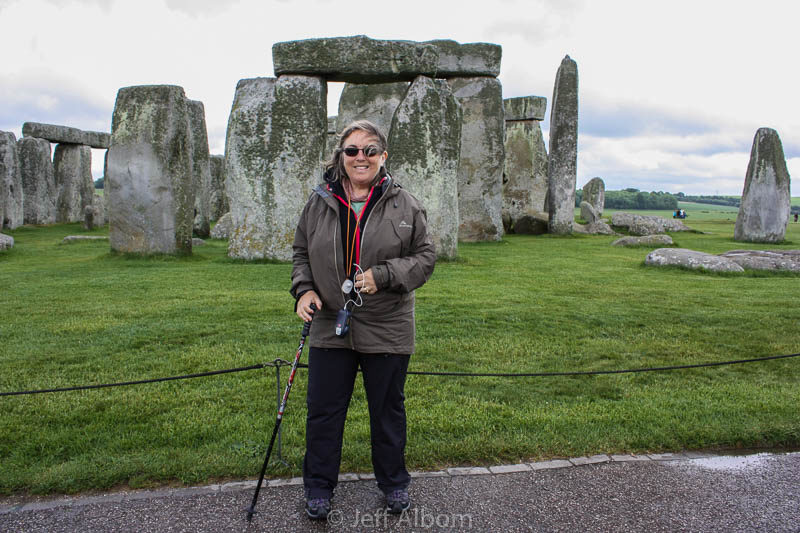 Me at Stonehenge in England