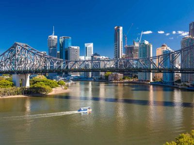 Enjoying the skyline is one of many things to do when trying to see Brisbane in a day