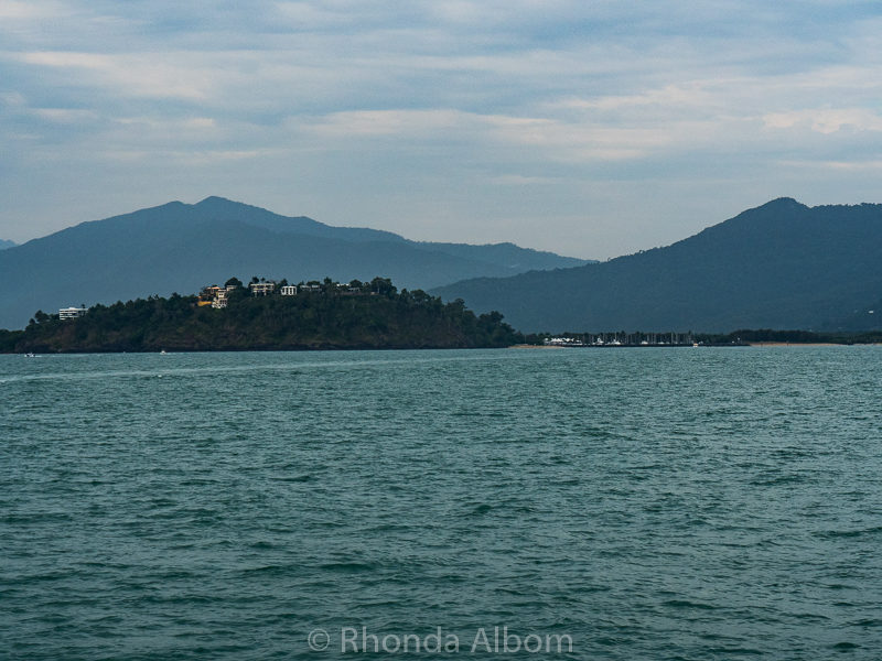 View from the tender between Radiance of the Seas and Yorkey's Knob (Cairns), Australia