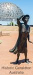 The Waiting Lady at the HMAS Sydney II Memorial is one of many interesting sites in Geraldton Australia