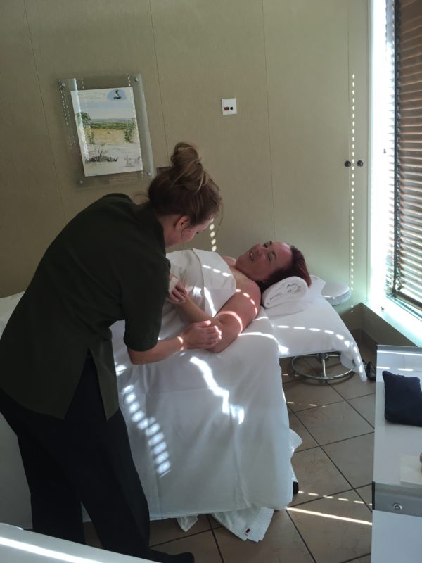 Radiance of the Seas Review: Our Initial Impressions of Royal Caribbean 5 Woman on a massage table
