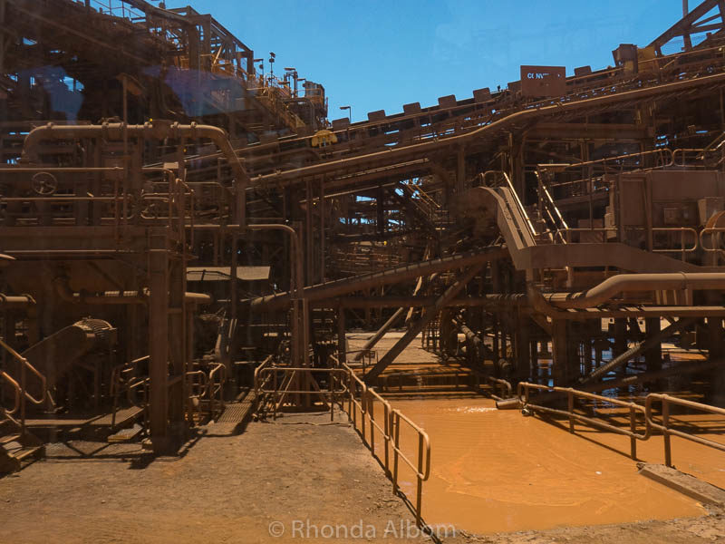 Things to Do in Port Hedland Australia - An interesting Mining Town 2 Conveyoring structor at BHP Billiton in Port Hedland, Australia