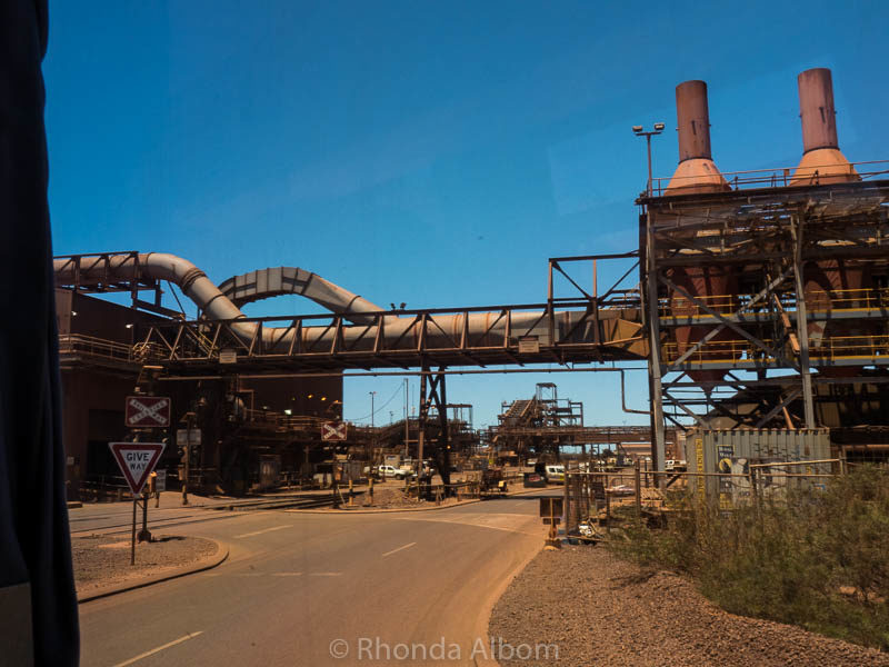 Things to Do in Port Hedland Australia - An interesting Mining Town 4 Part of the dust reducing system at the BHP Billiton plant.