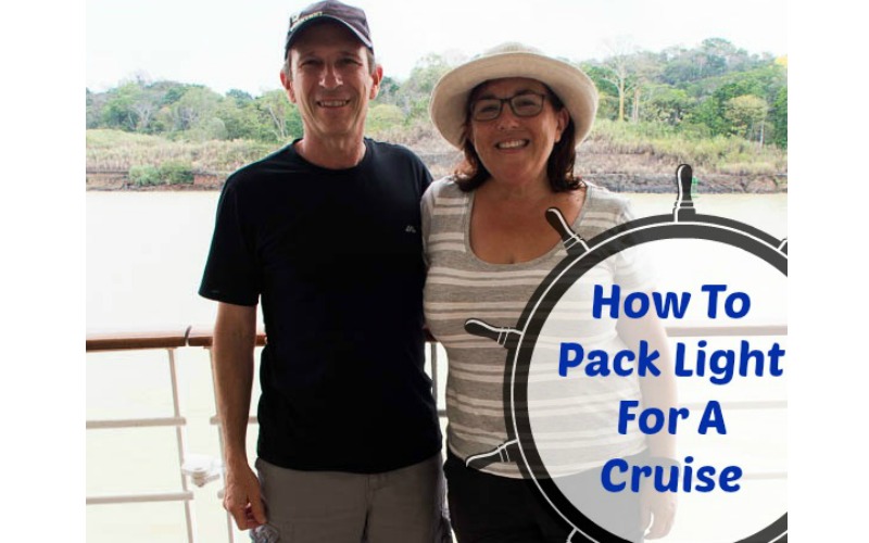 Tips to pack light for a cruise