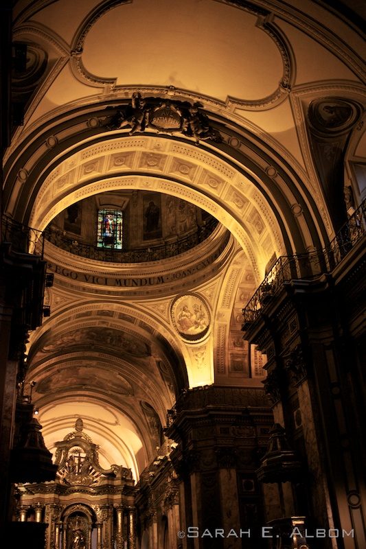 Catedral metropolitana, Buenos Aires, Argentina. Photo copyright ©Sarah Albom 2016
