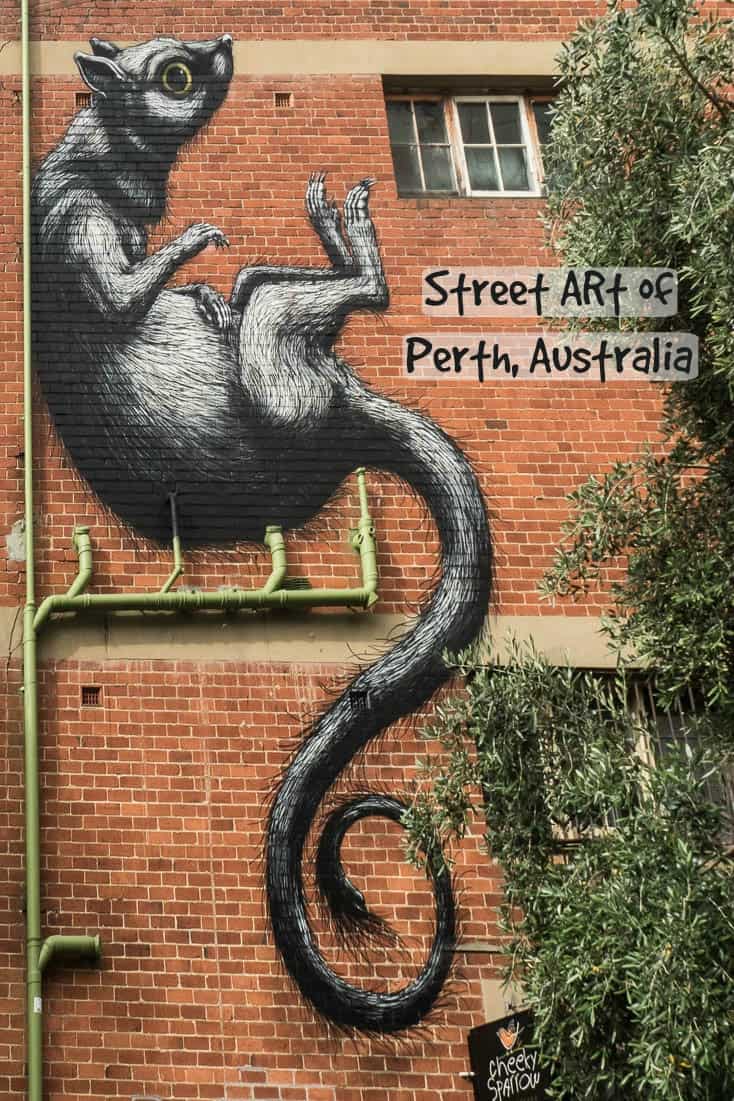 Street art in Perth, Western Australia