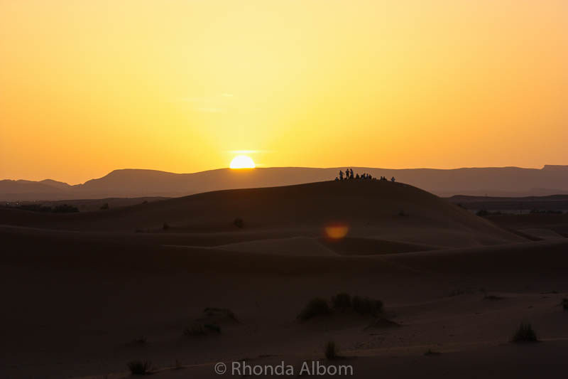 Colors of the Sahara Desert: A Travel Photography Exposé 13 Sunset in the Sahara desert in Morocco