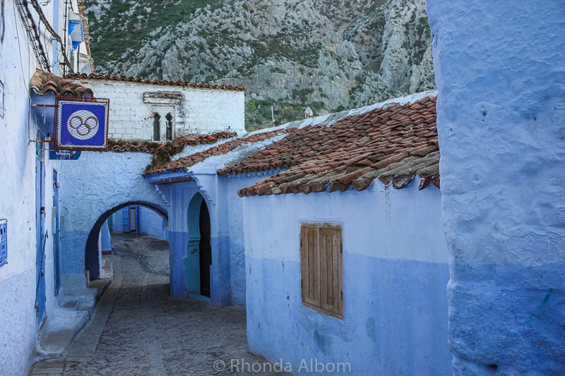 Chefchaouen, the Blue City in Morocco.