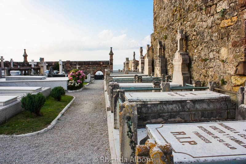 Cemetery of Comillas, Cantabria, Spain