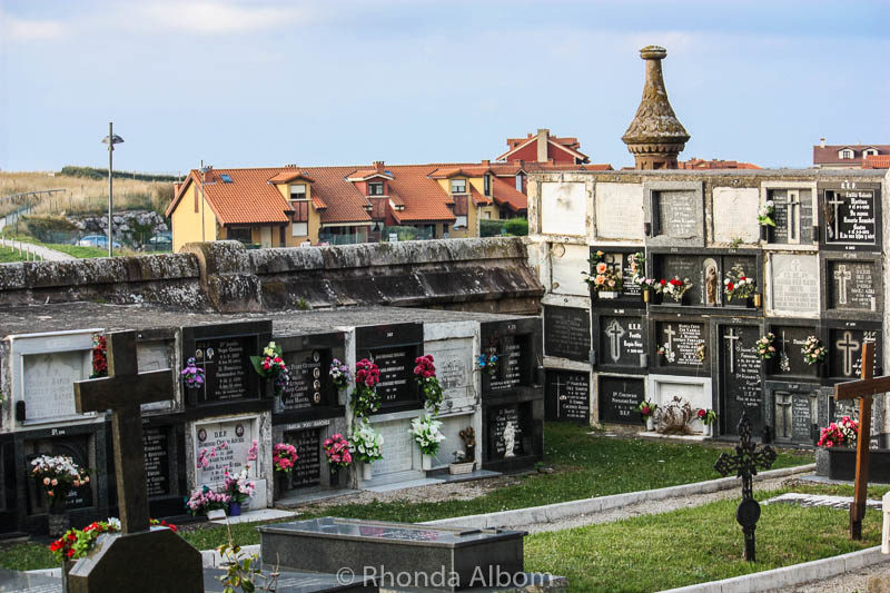 Cemetery of Comillas, Cantabria, Spain