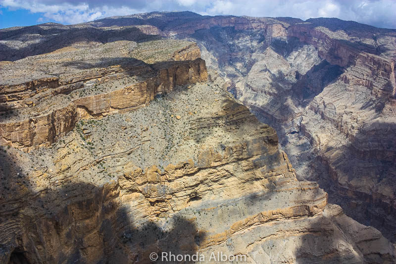 Nizwa Day Trip: We Saw Forts, Castles, Souqs, Oman Grand Canyon 16 Jebel Shams - the Grand Canyon of Oman