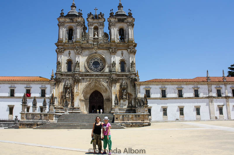 Monastery of Alcobaca Portugal - An Impressive Gothic Masterpiece 2 Our first view of the Monastery of Alcobaca Portugal