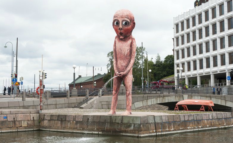Oversized and Undressed Fun Statues Around the World 9 Finland-Helsinki-Bad-Bad-Boy Statue