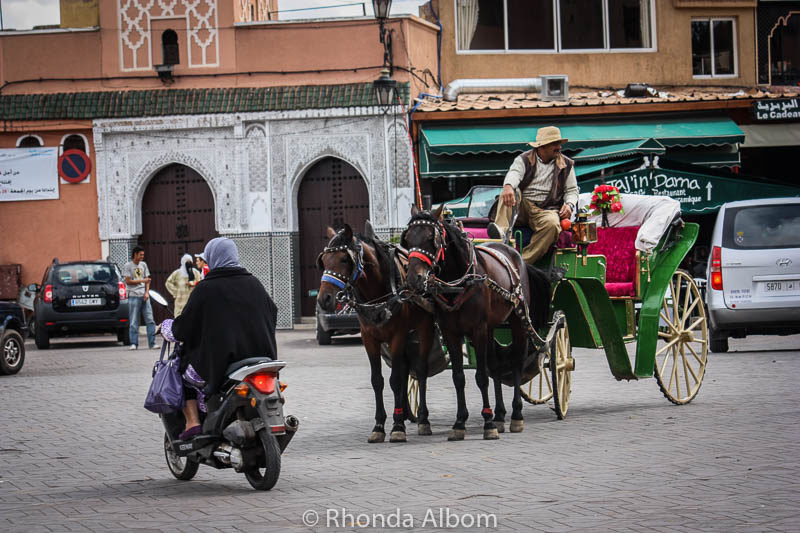 Jemaa el Fna in Marrakesh Morocco