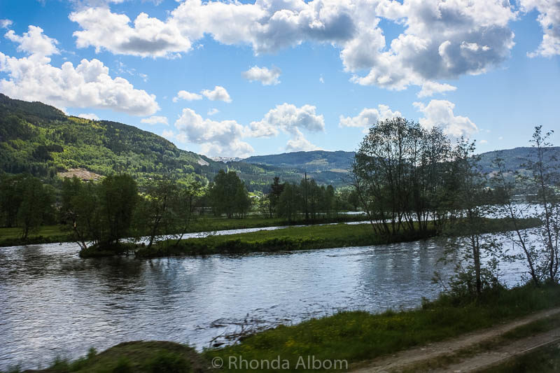 Between Flam and Voss in Norway