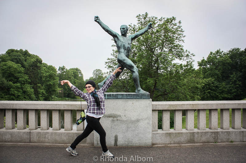 Vigeland Sculpture Park in Oslo Norway