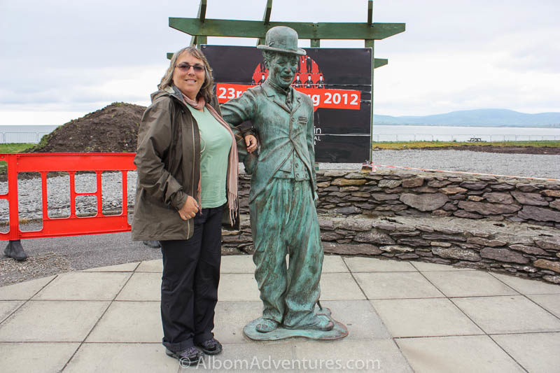 Ring of Kerry Charlie Chaplin Statue