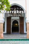 Intricate carvings and detailed mosaic patterns are among of the best things in Marrakesh Morocco