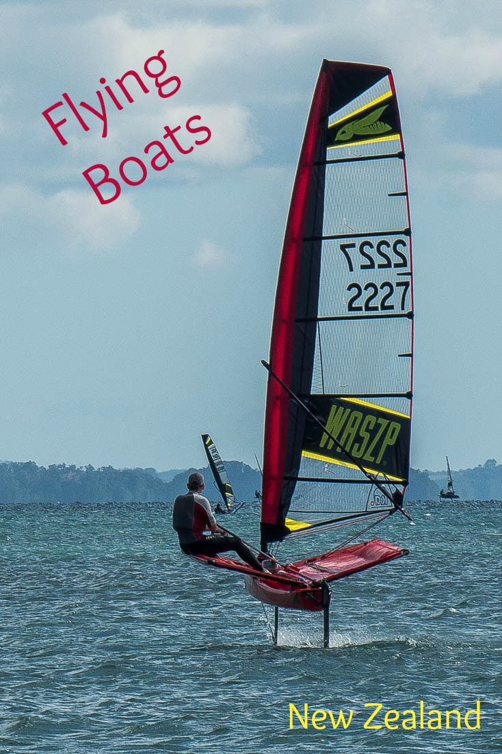 First ever flying boats national championship race in New Zealand