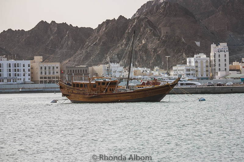 Places to Visit in Muscat, the Vibrant Capital of Oman 8 Boats on the Gulf of Oman off of Muscat