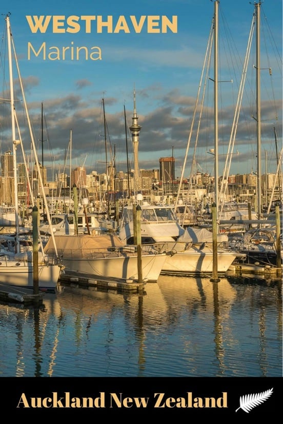 Westhaven Marina is the largest yacht marina in the Southern Hemisphere, home to New Zealand's America's Cup, and a lovely spot to watch the sunset. Read the article for many more photos.