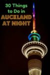 Casino, fountain lights, reverse bungy, comedy clubs, nightclubs, and bars are just a few of the many things to do in Auckland at night.