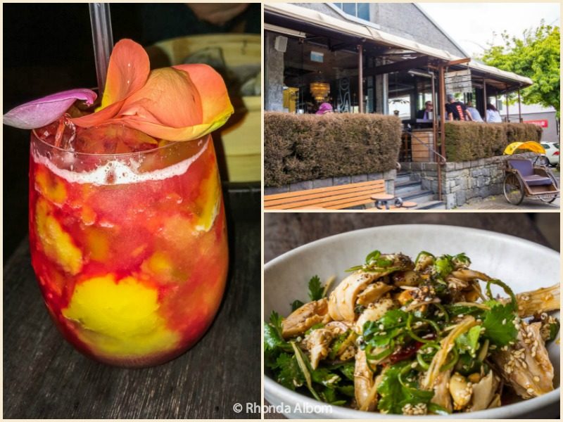 20 Unique Restaurants in Auckland New Zealand to Try in 2025 21 A colourful fruit juice alongside our shared dinner at Blue Breeze Inn in New Zealand