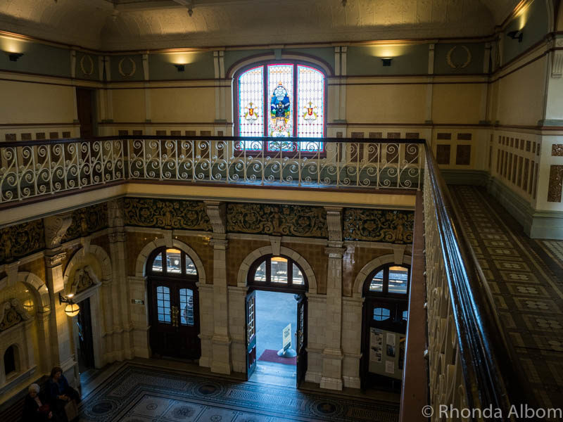 Inside the Dunedin Train Station, Dunedin New Zealand