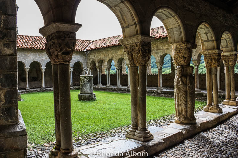 Cloisters of St Bertrand de Comminges Cathedral France