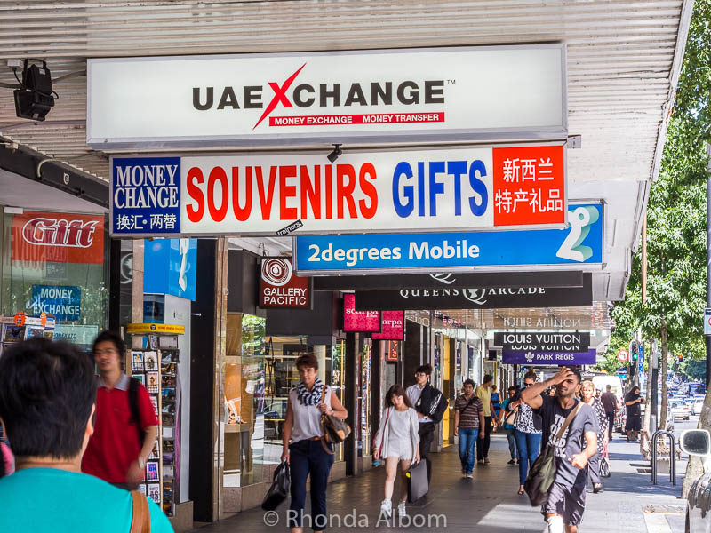 Queen Street is one of the Auckland points of interest for most visitors to New Zealand