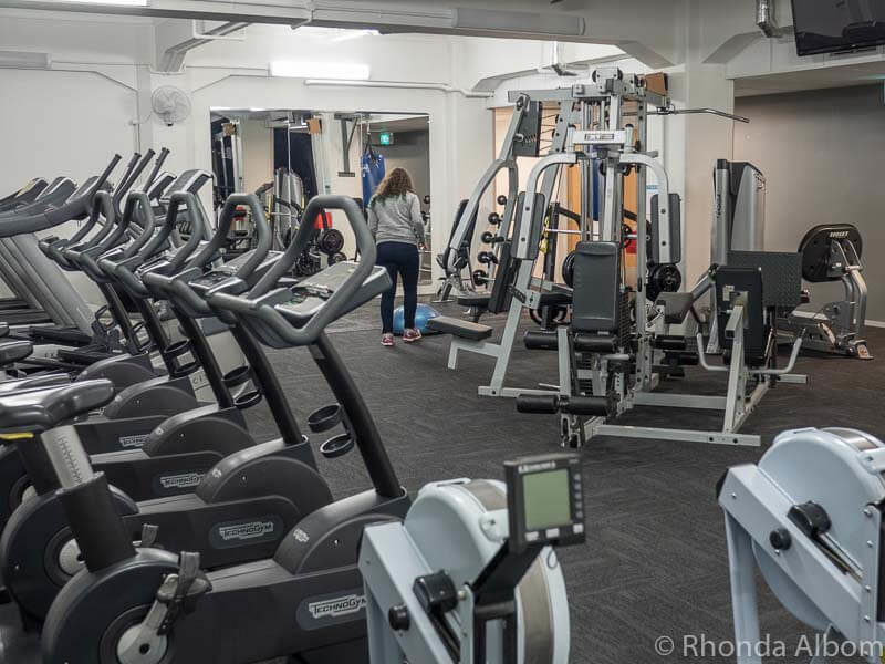 Distinction Hotel Dunedin Review: Sleeping in Luxury 8 Air Fitness gym