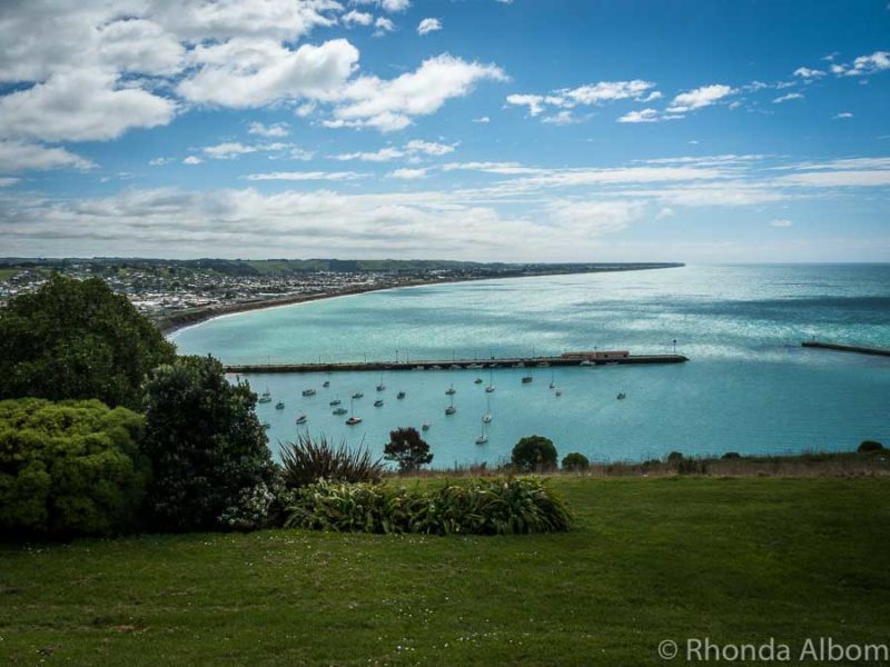 10 Unusual Things to Do in Oamaru: Steampunk Capital of NZ 11 View from the Lookout in Oamaru New Zealand on the South Island.