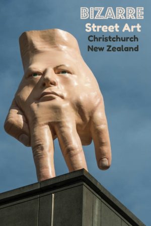 Christchurch Street Art Uplifts NZ's Post-Quake City 21 This bizarre public art is one of hundreds of street art examples brightening up the earthquake ravished Christchurch New Zealand. Read the article to see more photos.