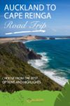 The northern tip of New Zealand from the lighthouse at Cape Reinga