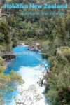 The azure blue waters of the Hokitika Gorge on the west coast of New Zealand's South Island are a must see.