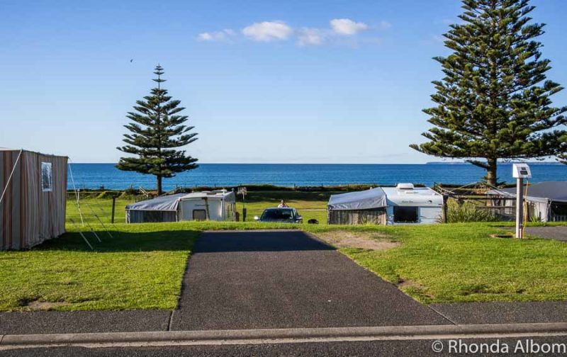 Papamoa Beach Resort: Beachfront Stay in Bay of Plenty, NZ 16 Terraced campsites facing the sea so more people can enjoy ocean views.