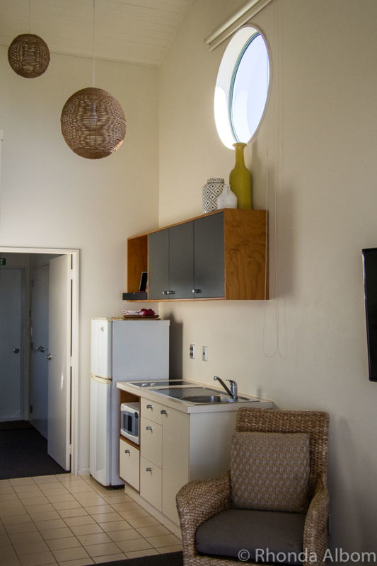 Papamoa Beach Resort: Beachfront Stay in Bay of Plenty, NZ 11 Kitchen inside a beach front villa at Papamoa Beach Resort accommodation, Bay of Plenty, New Zealand