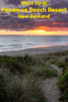 Sunrise at Papamoa Beach Resort, Bay of Plenty New Zealand