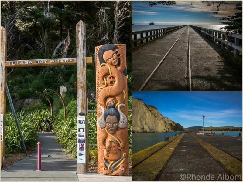 Tolaga Bay Wharf in New Zealand