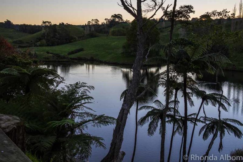 Lake McLaren in the Bay of Plenty New Zealand