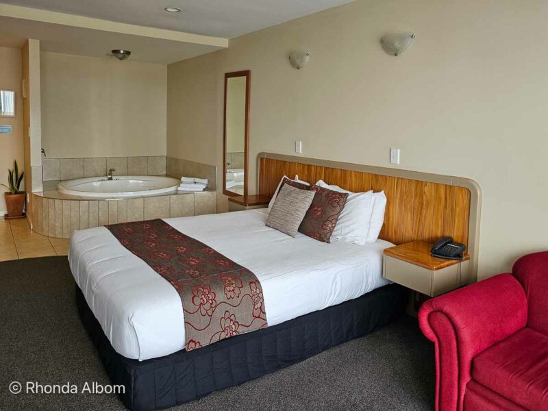 Pebble Beach Motor Inn is our current favourite place to stay in Napier New Zealand