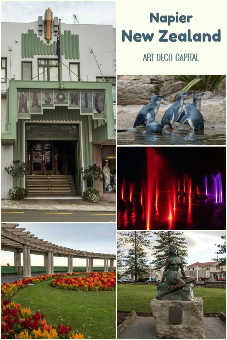 More than just art deco, there are plenty of things to do in Napier New Zealand. #Travel #Napier #NewZealand #HawkesBay #tourism #photography #landscapes #views #artdeco #architecture
