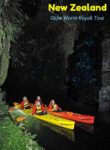 A kayak night tour to see the glow worms in the Bay of Plenty New Zealand is both thrilling and mesmerizing at the same time.