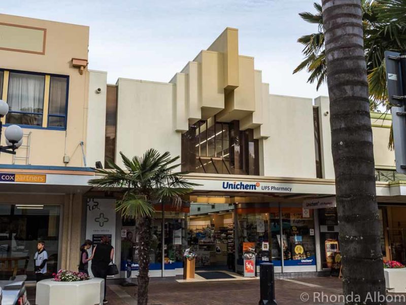 Art deco in Napier New Zealand
